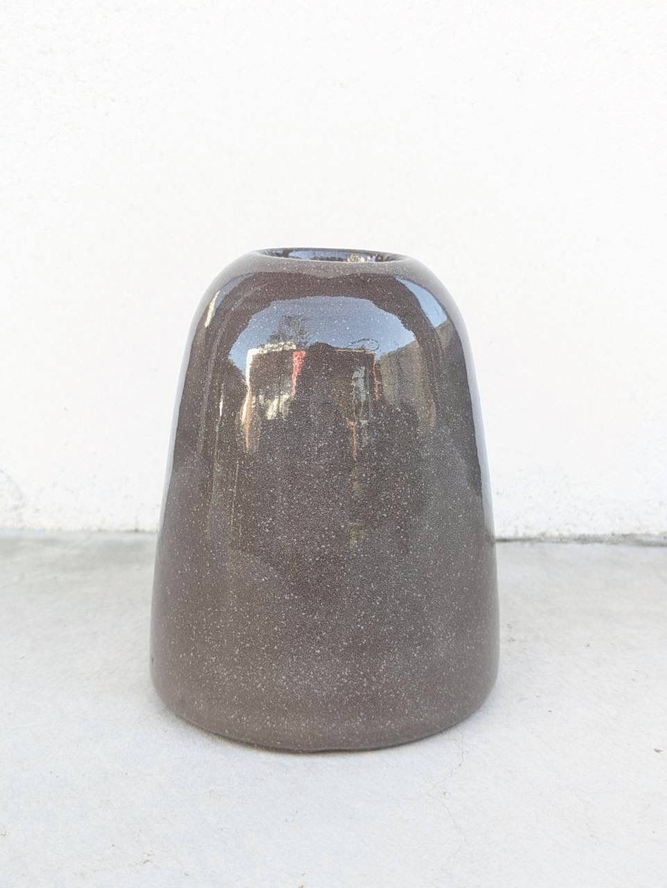 土の花【花瓶】spring vase / Charcol Gray