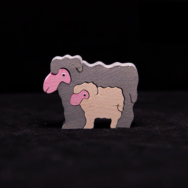 Wooden puzzle by SETI