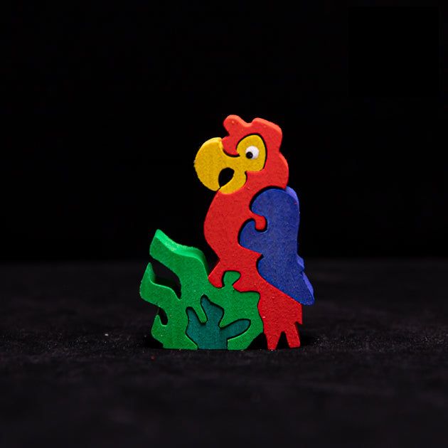 Wooden puzzle by SETI