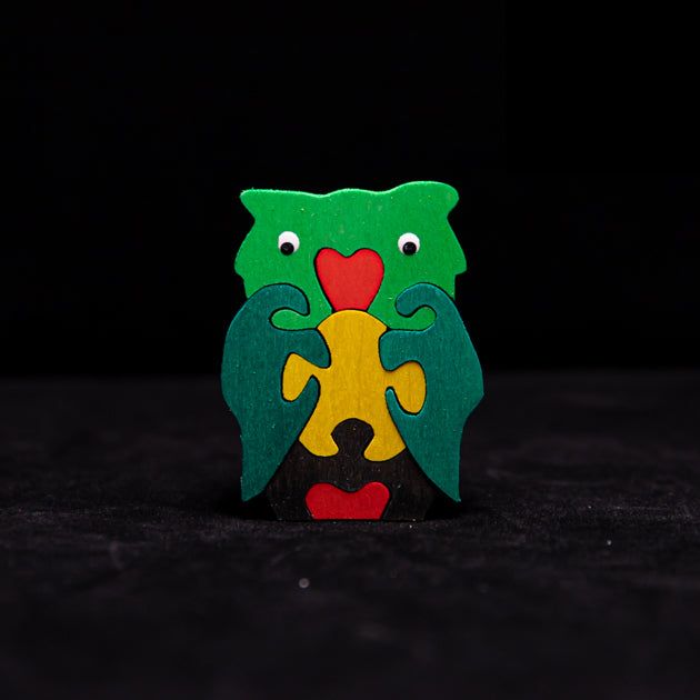 Wooden puzzle by SETI
