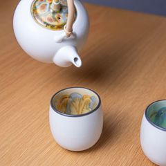 Marble 三つ足湯呑み