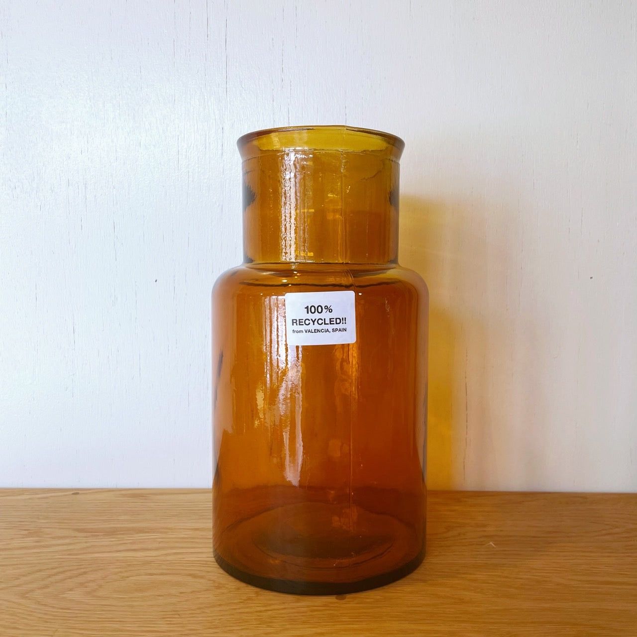 VALENCIA RECYCLE GLASS SEIS AMBER