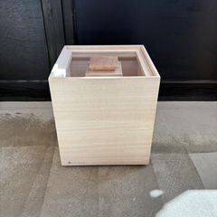 桐箱米びつ【kome-bitsu】 / 増田桐箱店 / 米櫃 5キロ / ライスストッカー