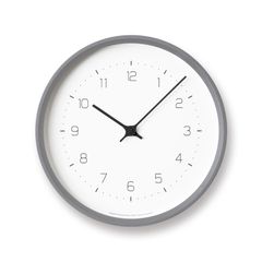 NEUT wall clock / グレー