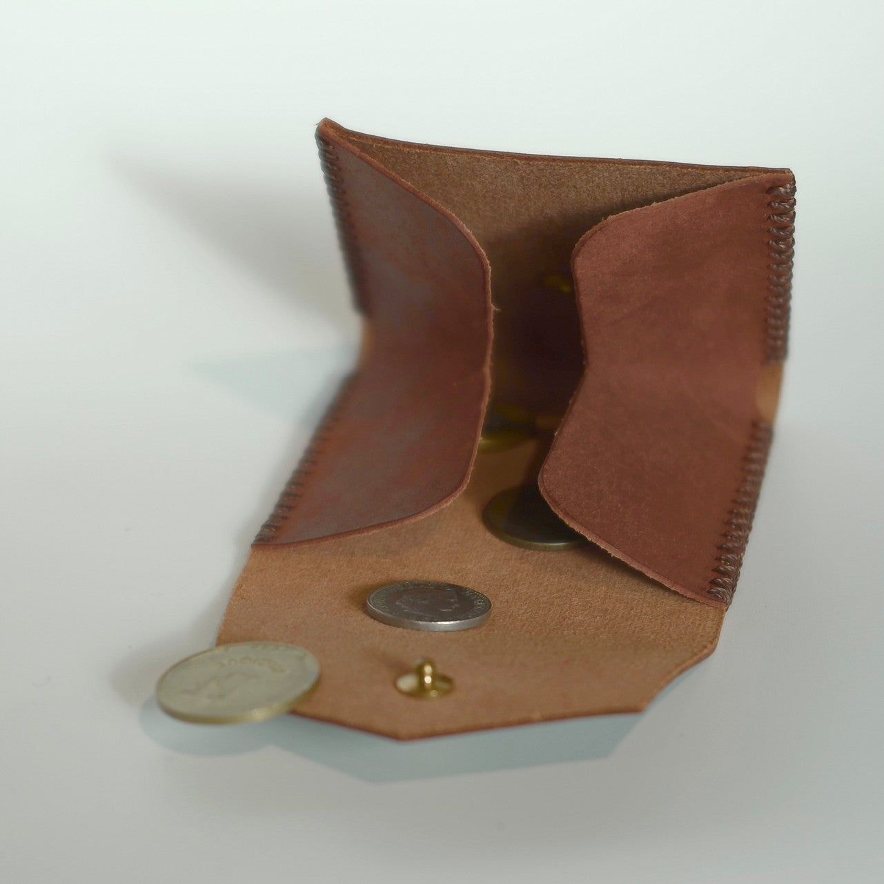 Square coin case by FUCHA