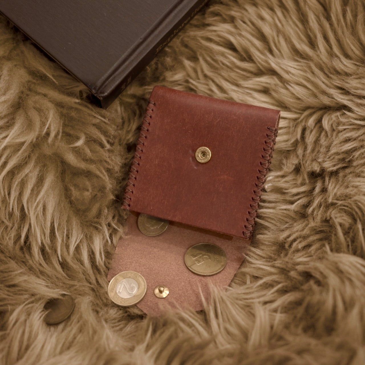 Square coin case by FUCHA