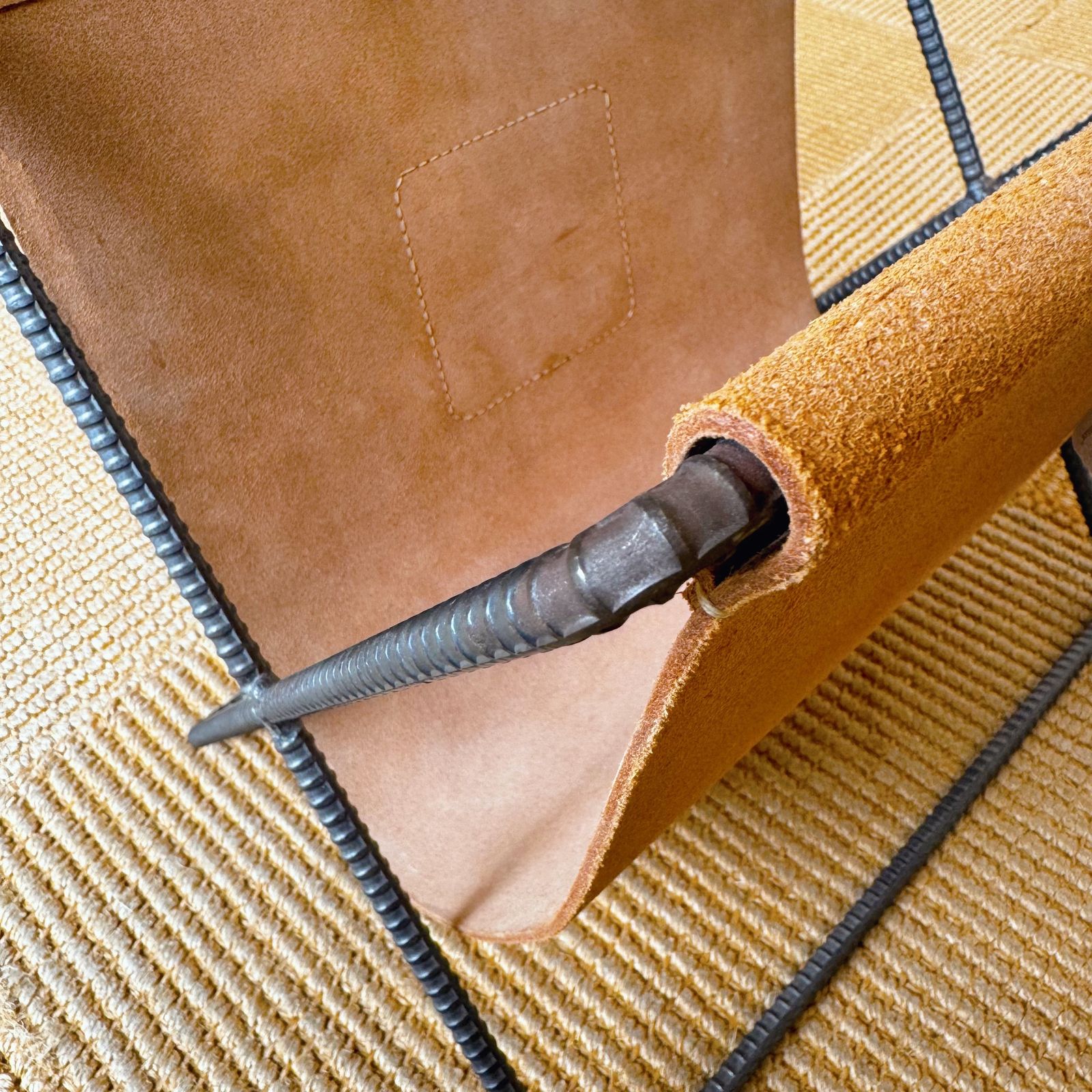 Leather rack / レザーラック / BrownBrown / ブラウンブラウン