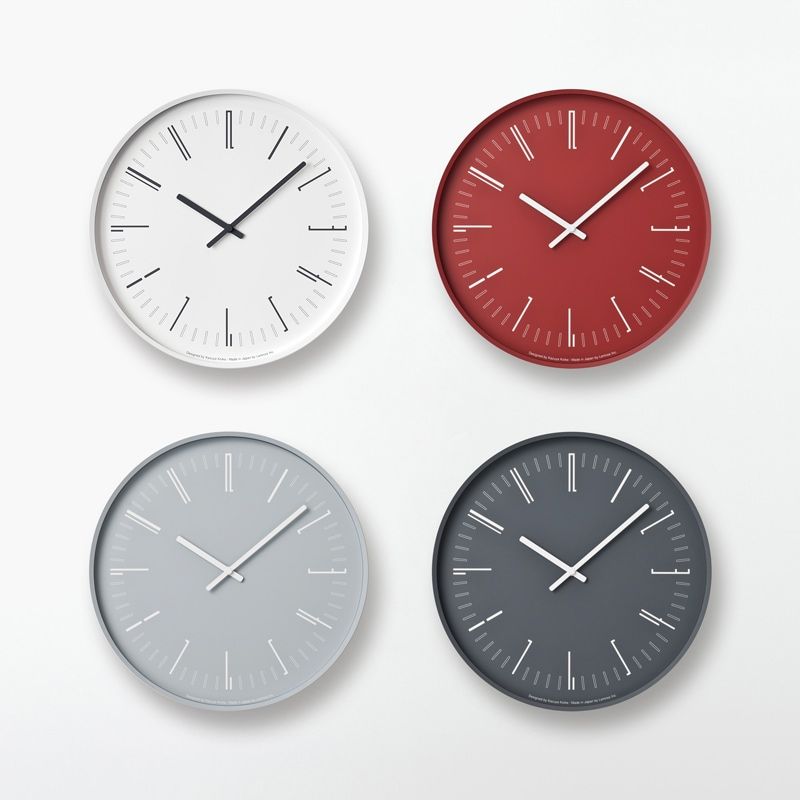 Draw wall clock / ホワイト