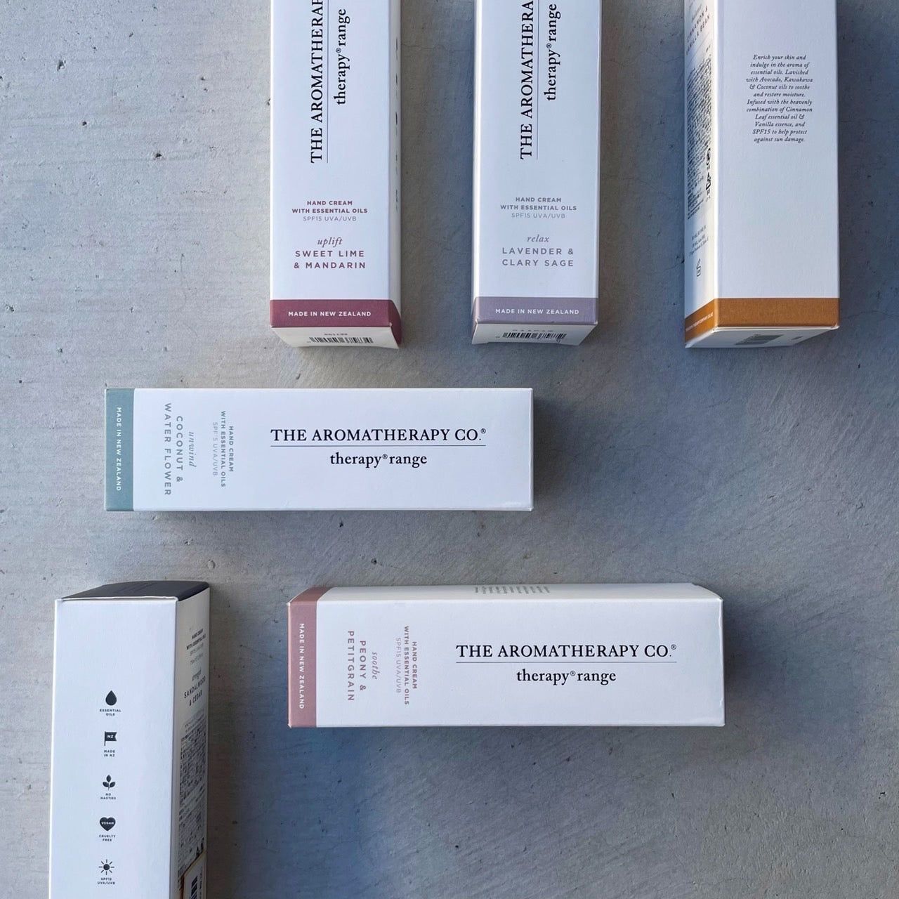 new Therapy Range Hand Cream