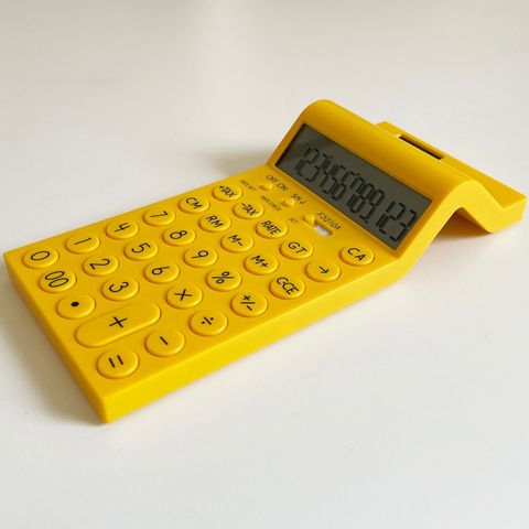 Looper calculator / ルーパーカリキュレーター(イエロー) / 電卓