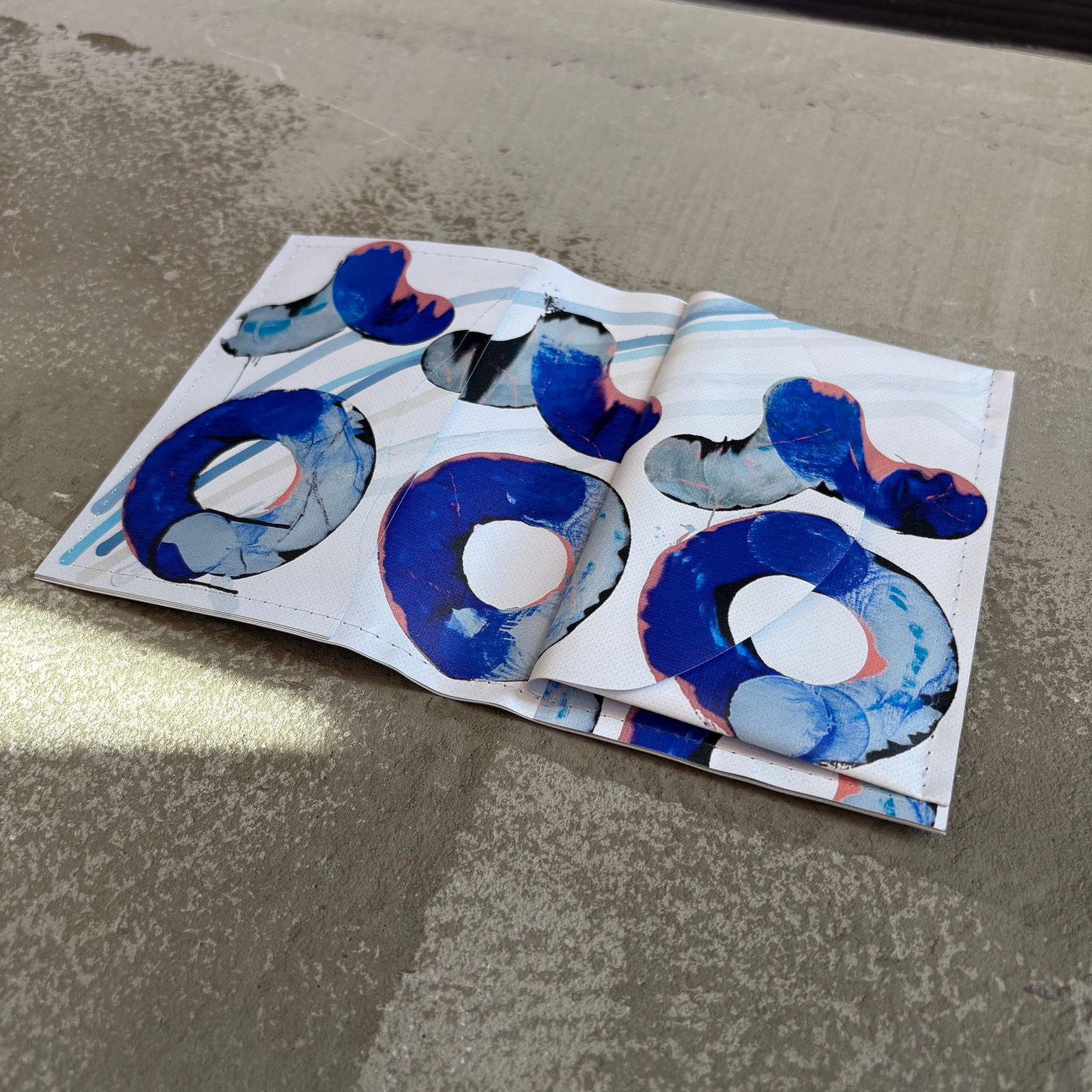 Aquvii Wallet small / RETART / 財布 (Black/White)