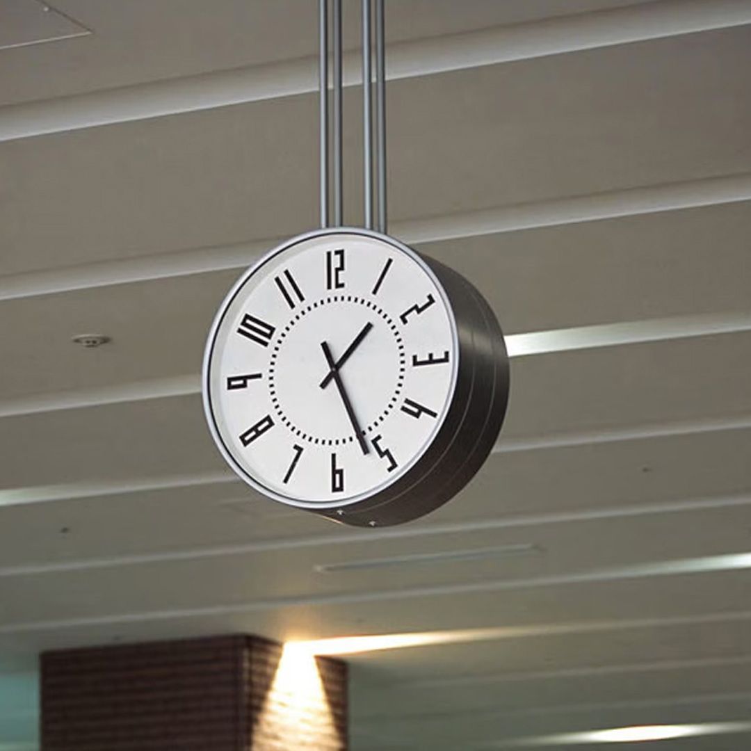 eki clock / エキクロック (掛け時計) ホワイト