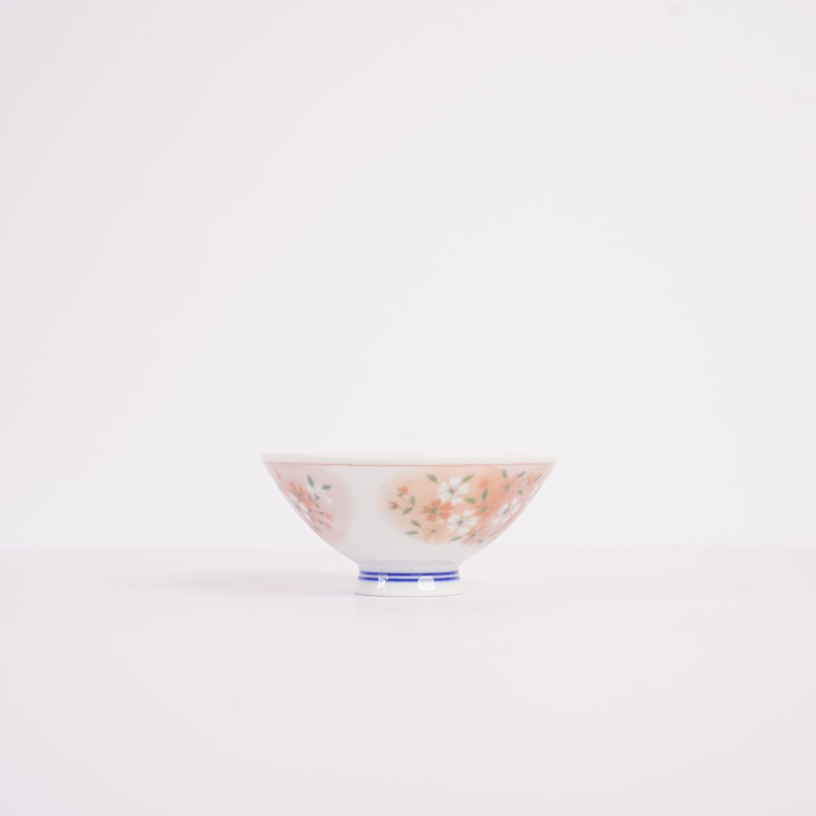 紅白の桜 ご飯茶碗 3個セット