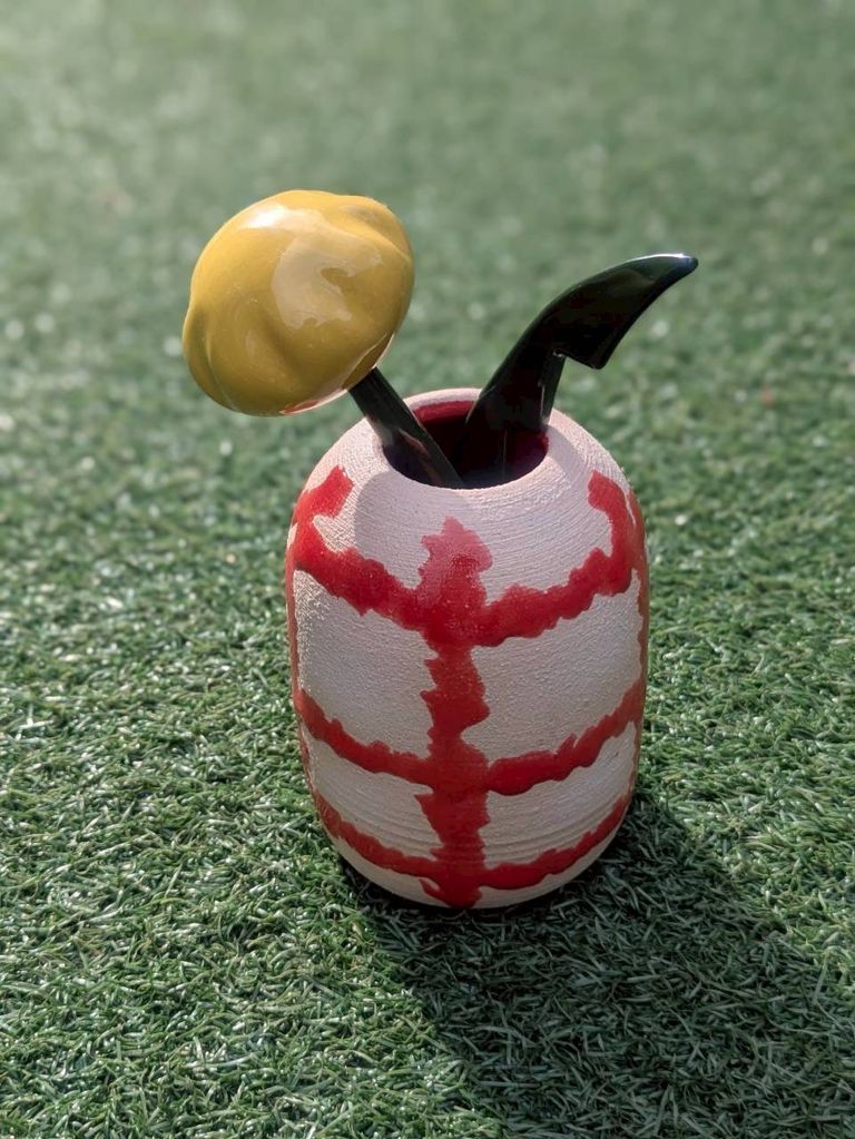 フルセット (花瓶+茎+葉+花) のイメージ画像です