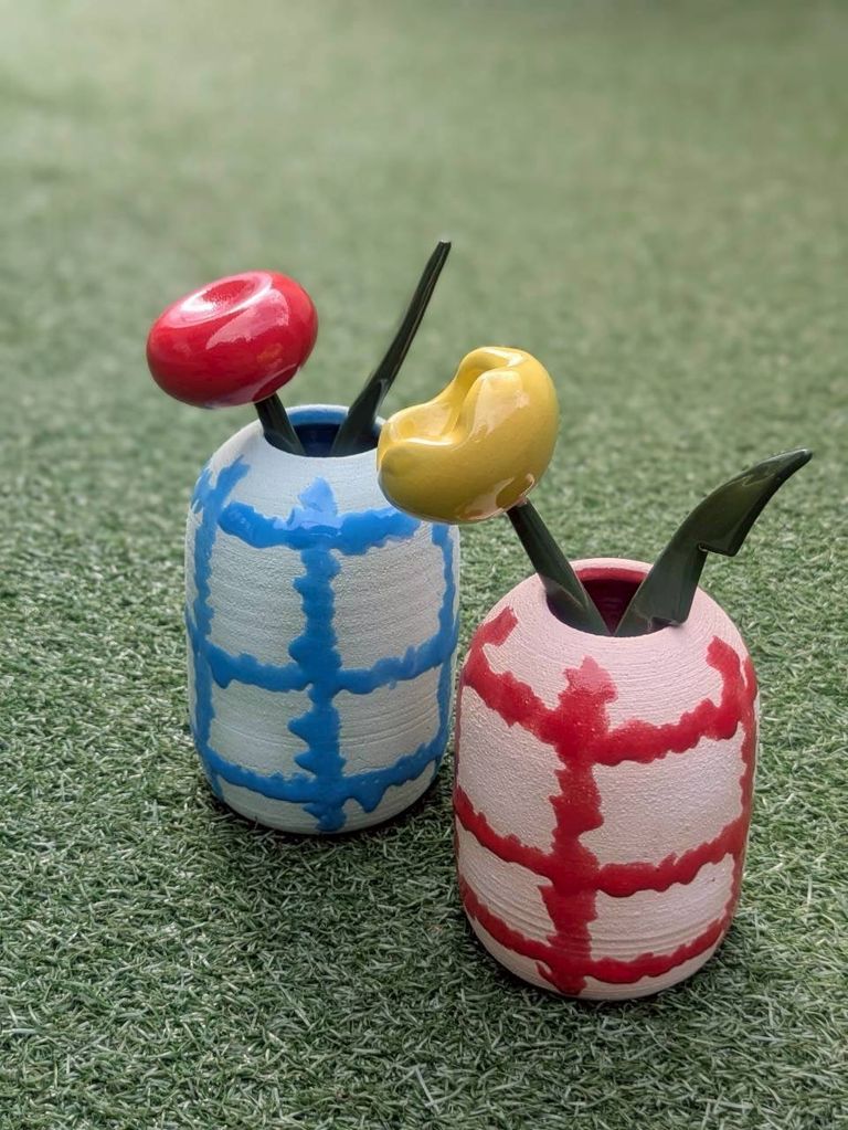 フルセット (花瓶+茎+葉+花) のイメージ画像です