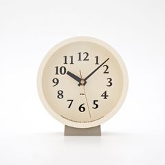 m clock (電波時計) アイボリー