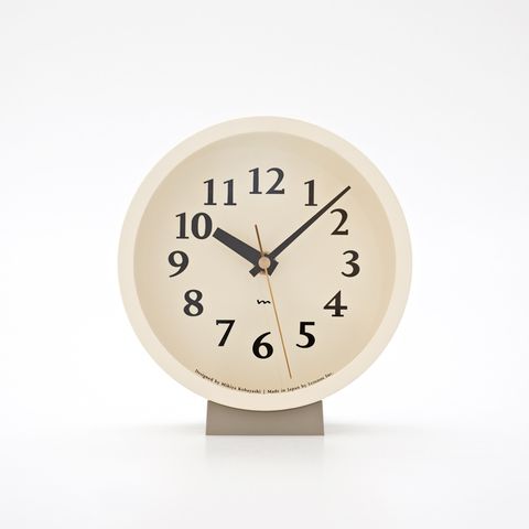 m clock (電波時計) アイボリー