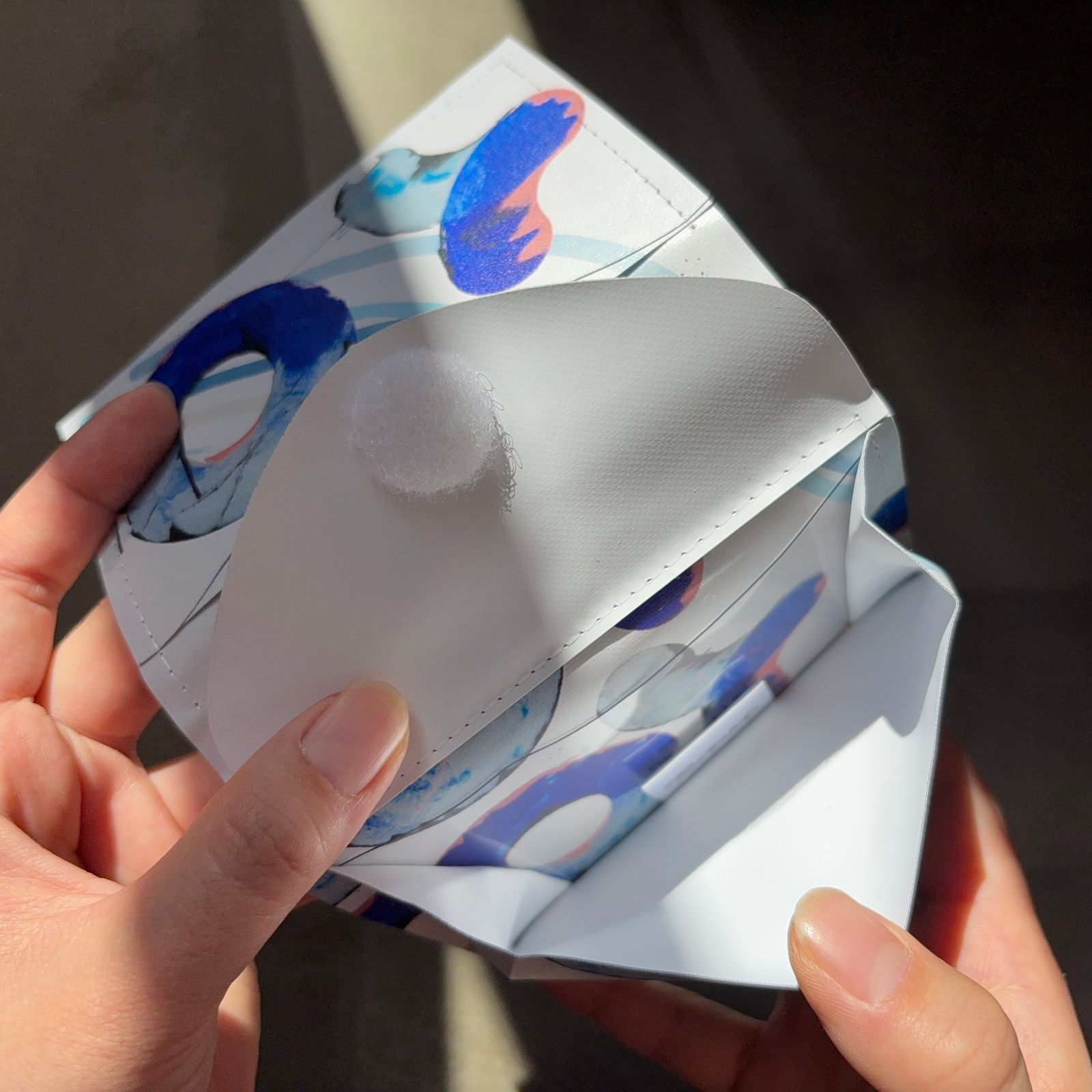 Aquvii Wallet small / RETART / 財布 (Black/White)