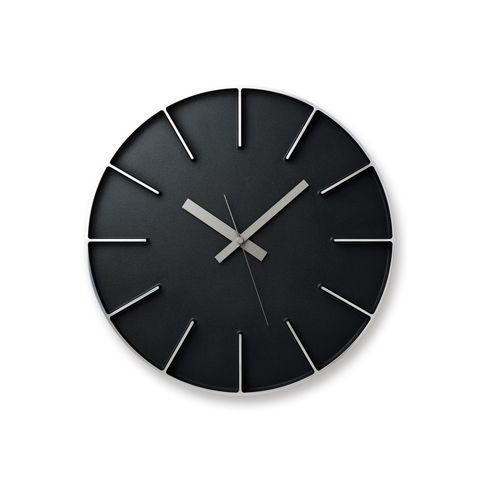 Edge clock / エッジクロック (掛け時計) ブラック