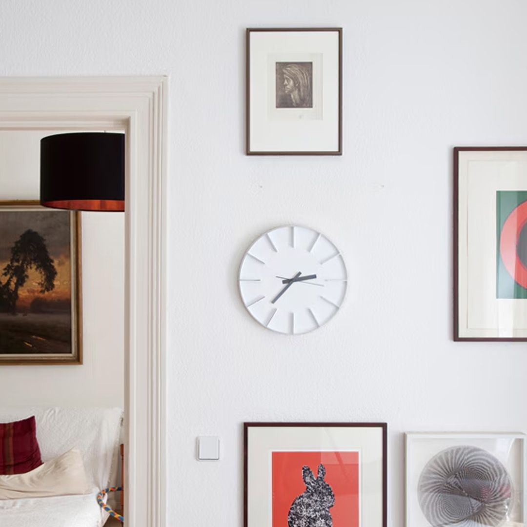 Edge clock / エッジクロック (掛け時計) ホワイト