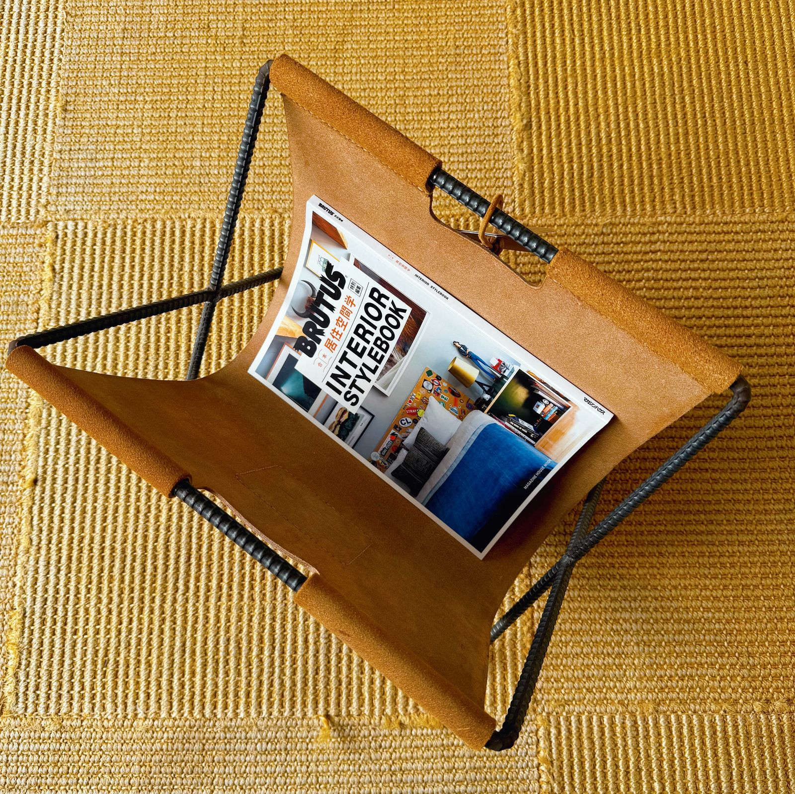 Leather rack / レザーラック / BrownBrown / ブラウンブラウン