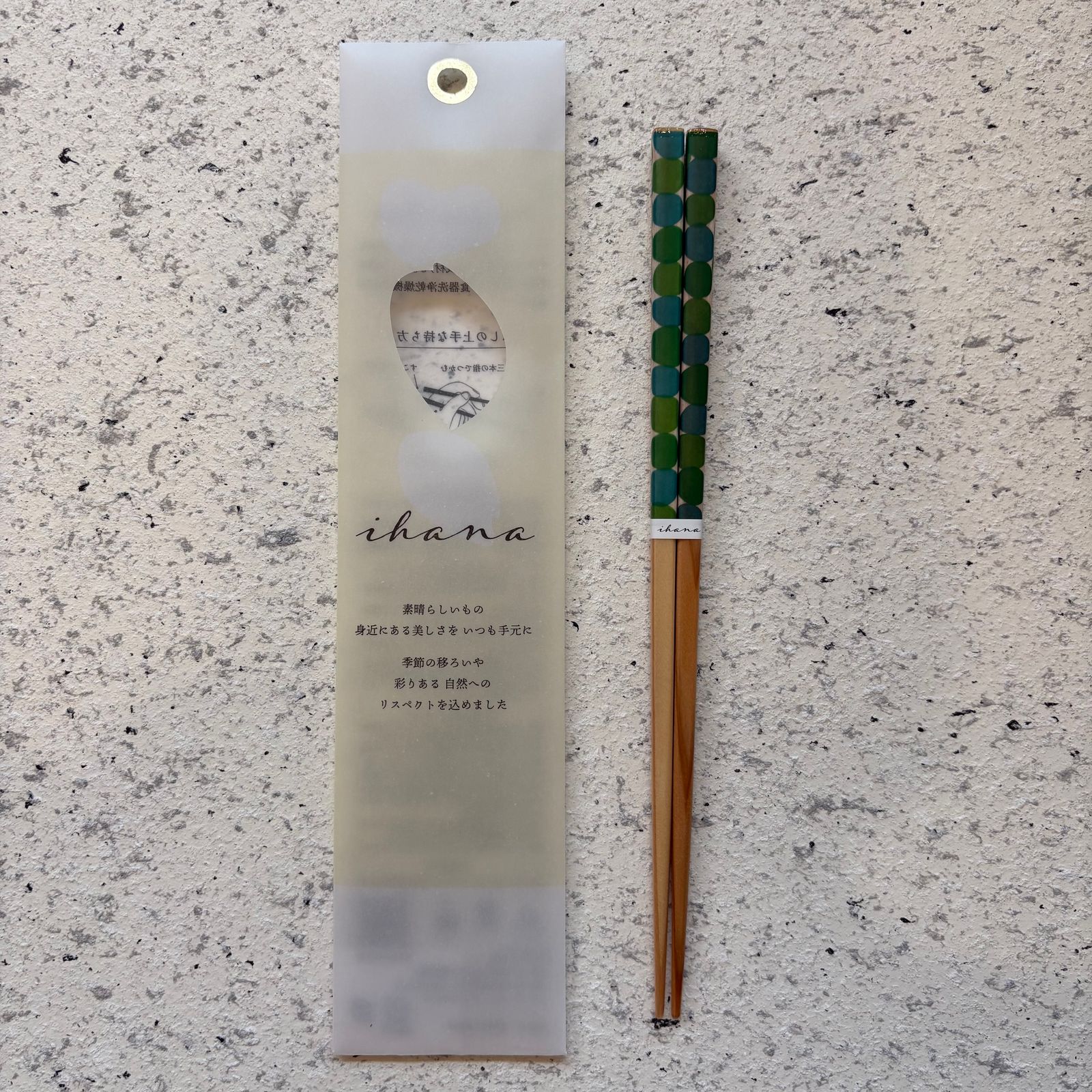 ihana Latakko / イハナ ラタッコ（箸）若狭塗 / 食洗機対応