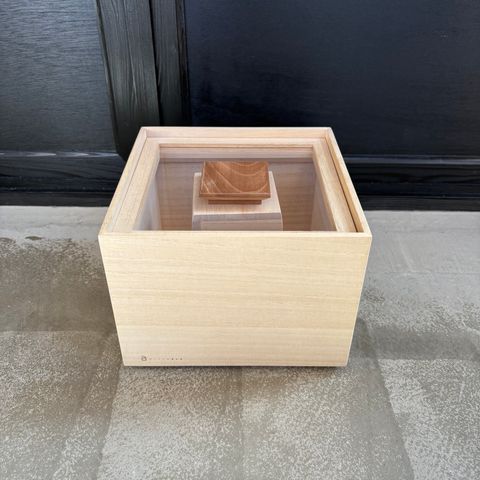 桐箱米びつ【kome-bitsu】 / 増田桐箱店 / 米櫃 3キロ / ライスストッカー