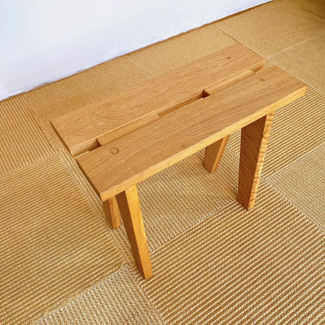 seasons10-4 / Solid Oak Stool