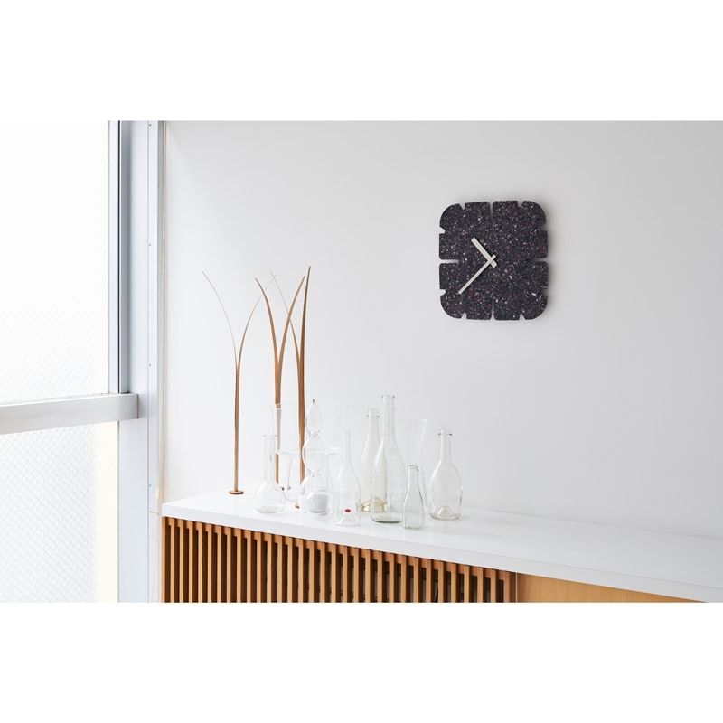 PANECO CLOCK / STONE / ストーン・ミドル・スリット四角