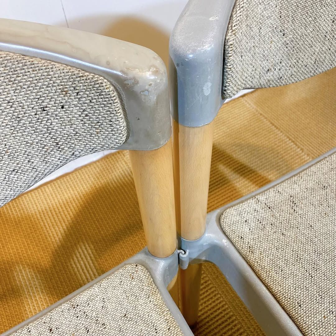 season29-2 / CASALA connecting chair / 3脚セット