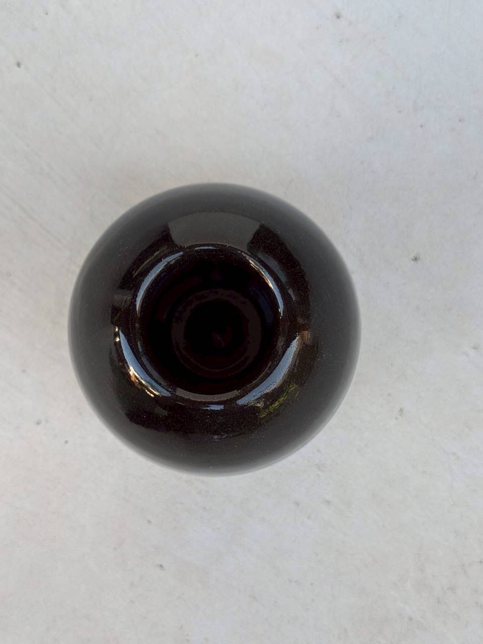 土の花【花瓶】two tone vase / Black, White