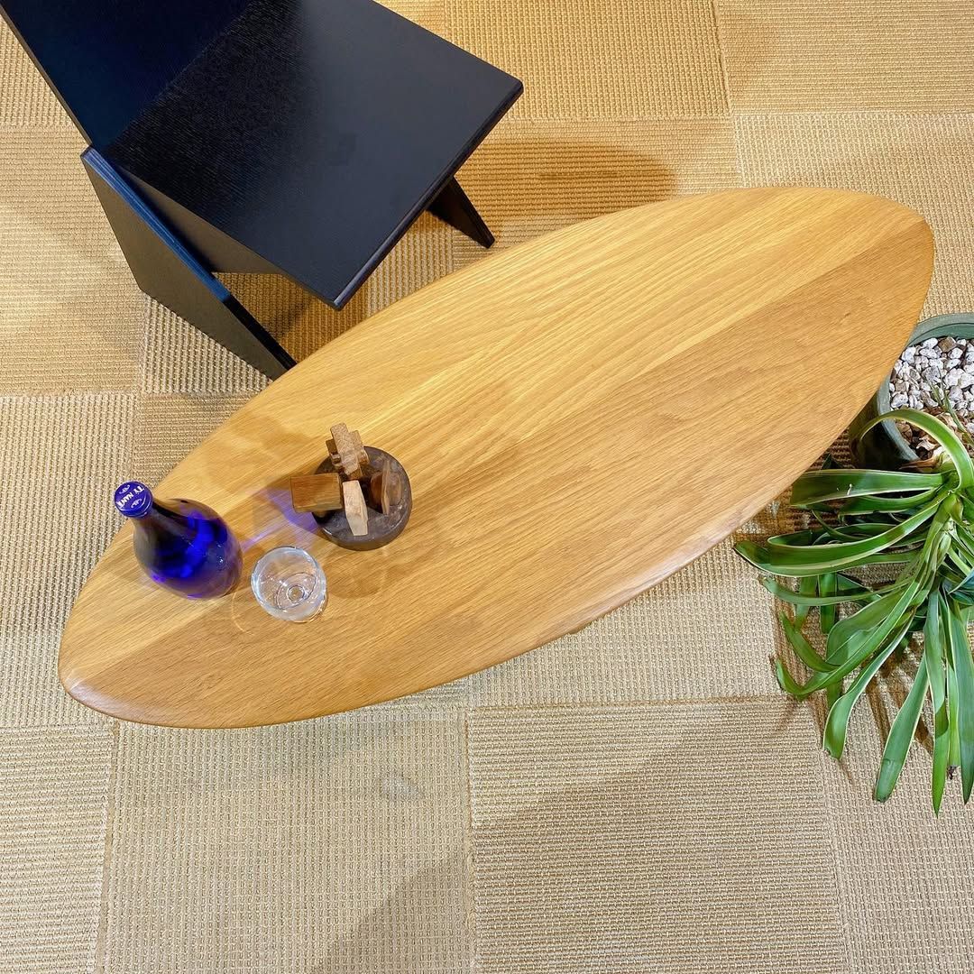 season23-3 / Oval Low Table / シキファニチア