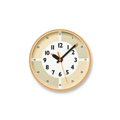 fun pun clock with color! / ベージュ