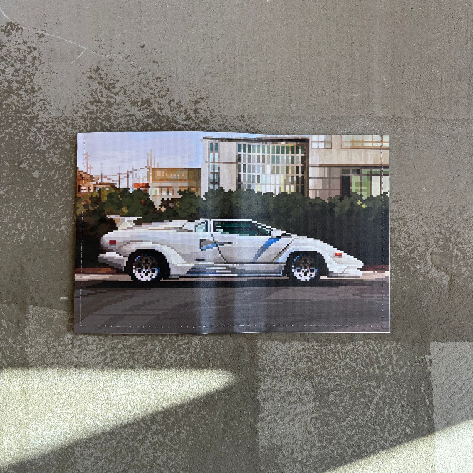 Aquvii Wallet small / RETART / 財布 (Black/White)