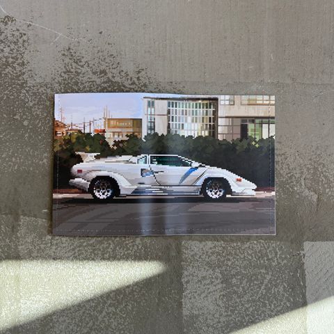 Aquvii Wallet small / RETART / 財布 (Black/White)