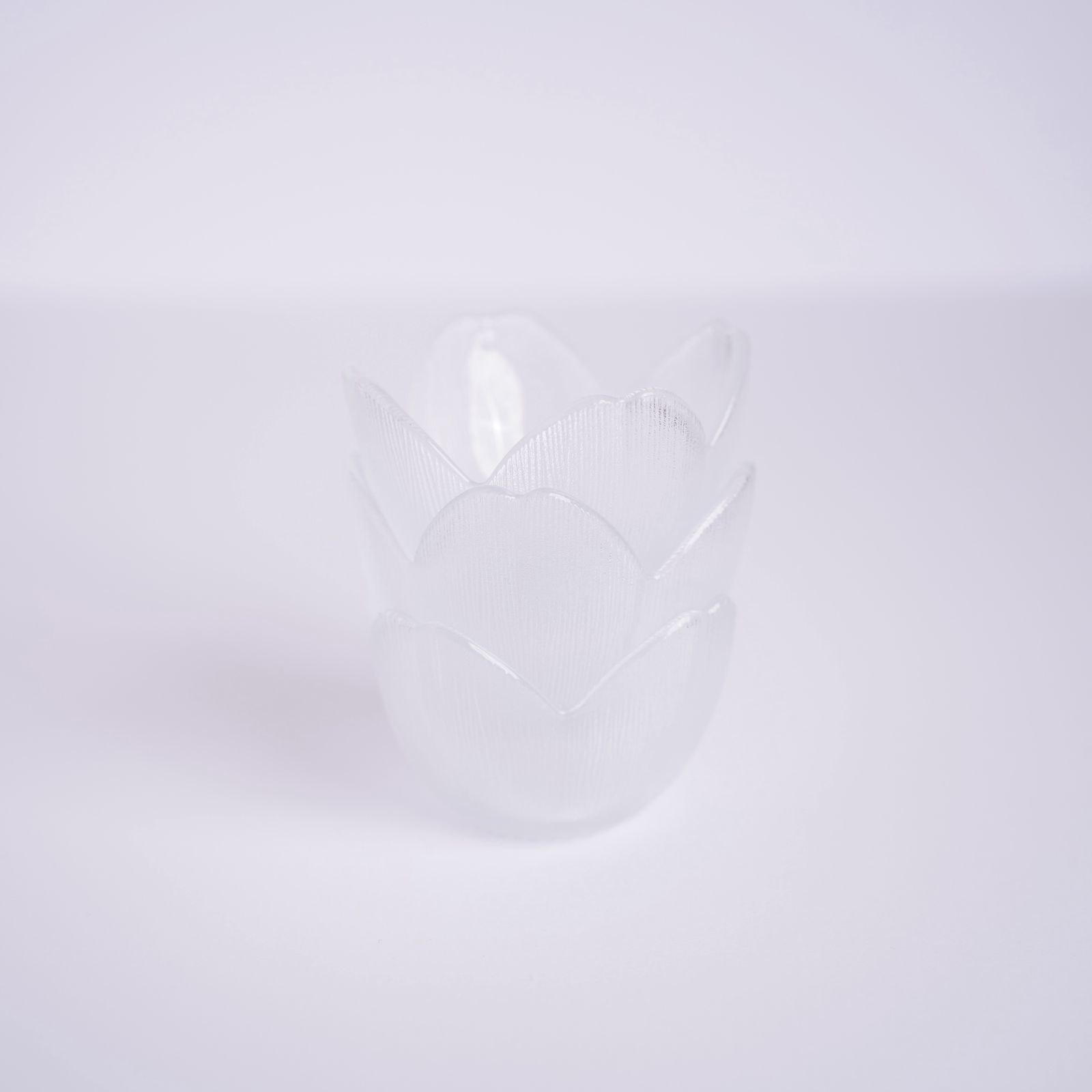 ガラスの器  梅の花 小鉢 3個セット