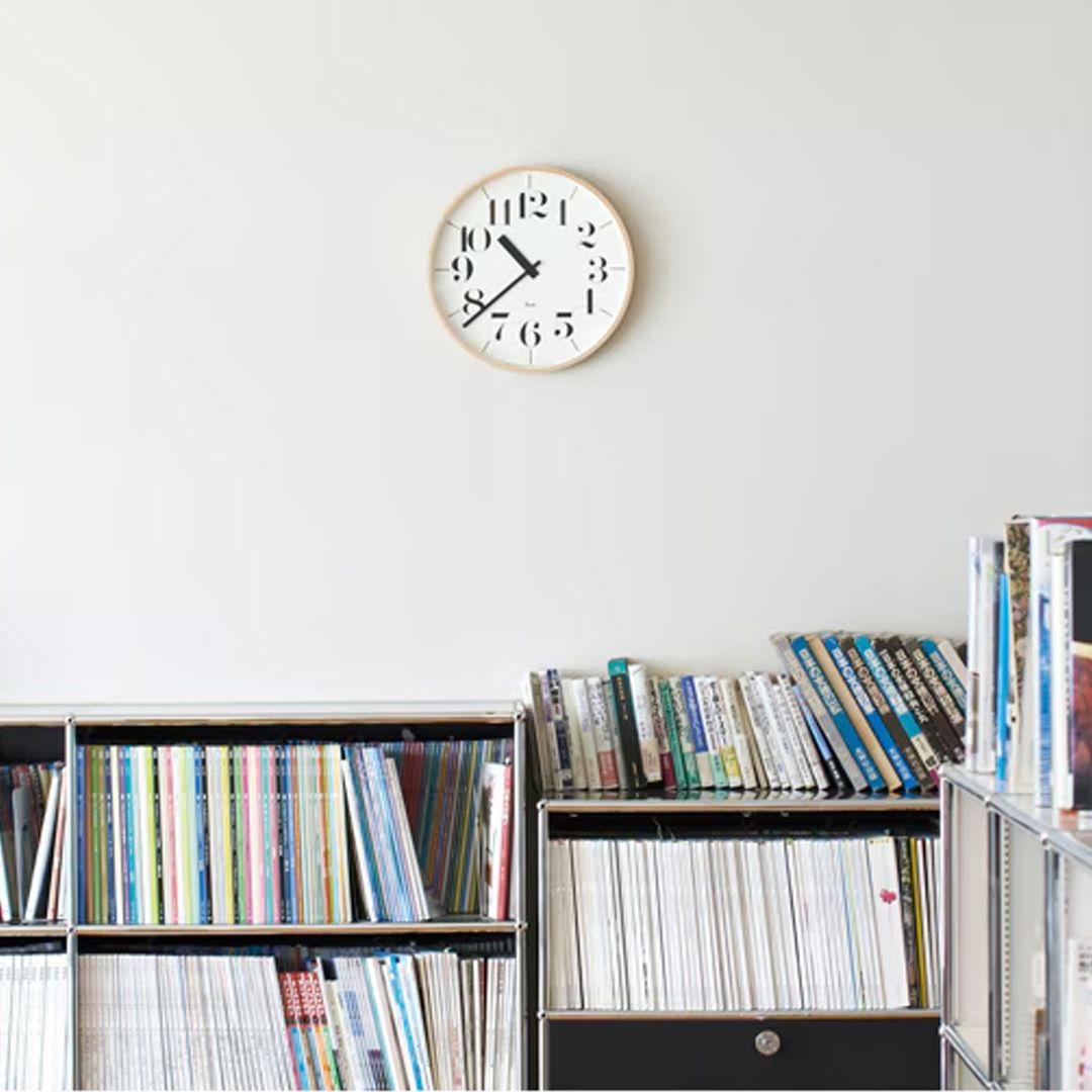 RIKI CLOCK RC / リキ クロック アールシー (電波時計) 細字 直径254mm