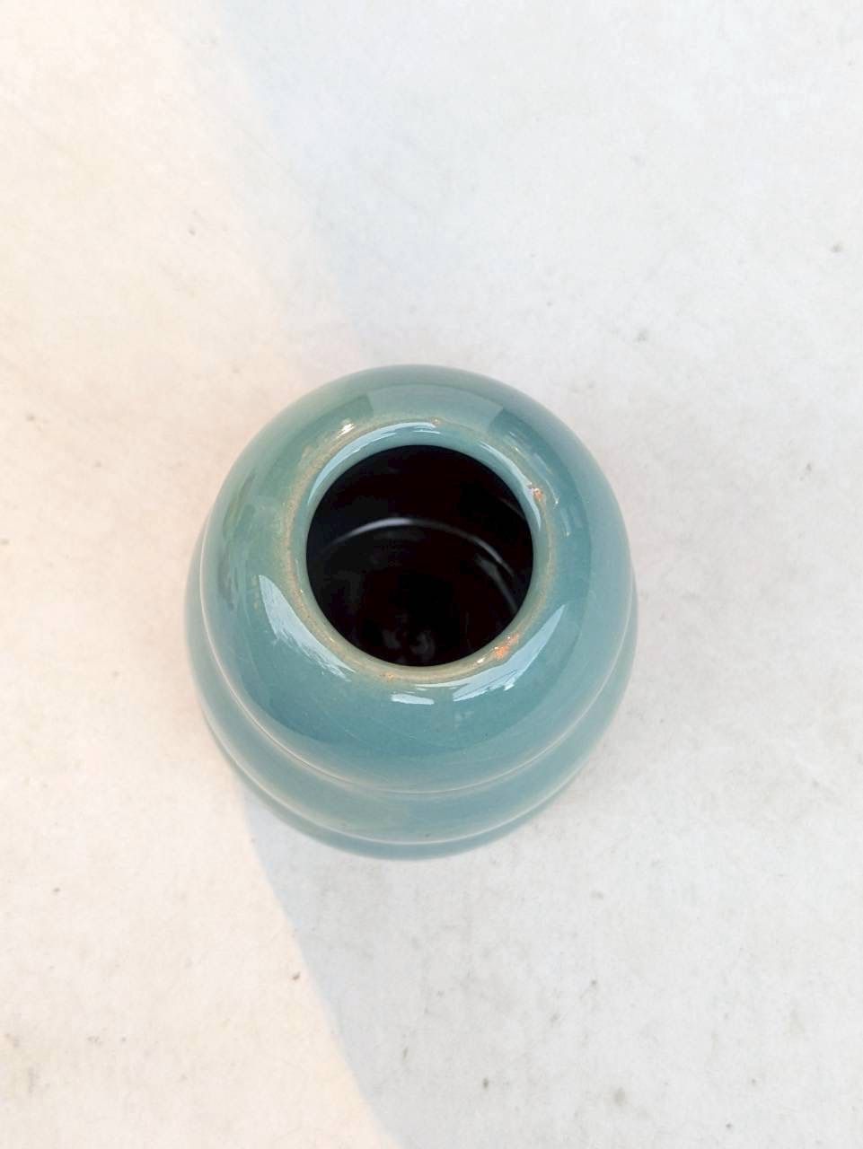 土の花【花瓶】dumpy vase / Green