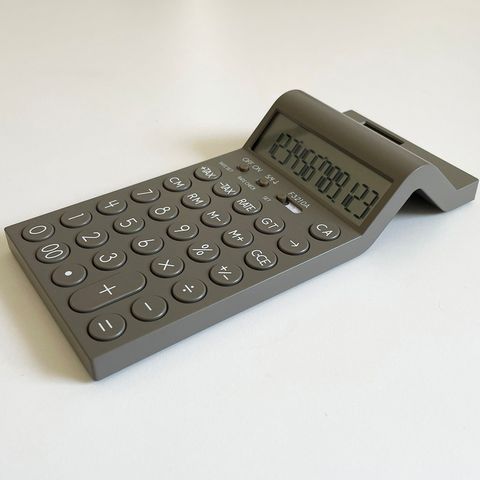 Looper calculator / ルーパーカリキュレーター(ブラウン) / 電卓