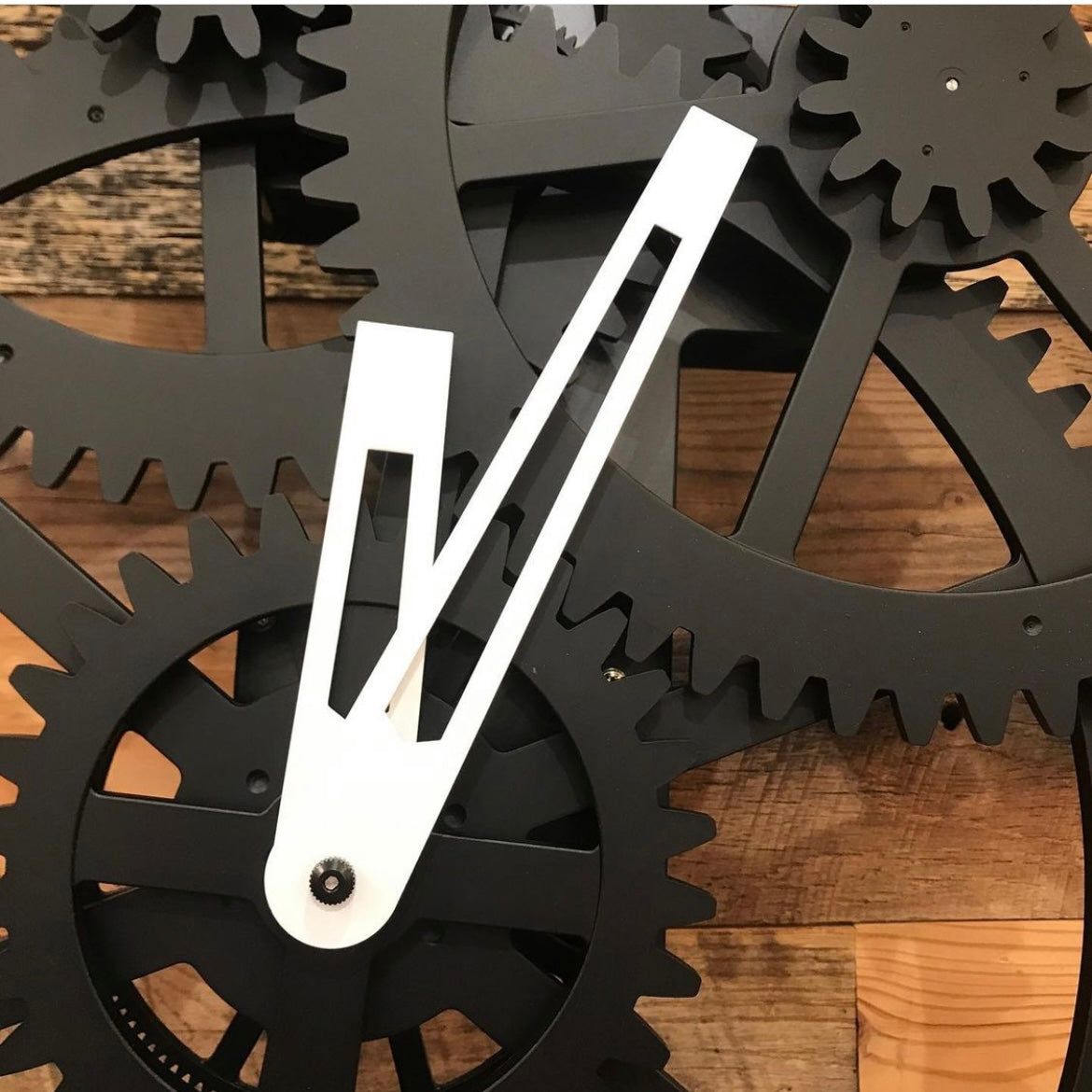 Triple Gear Wall Clock