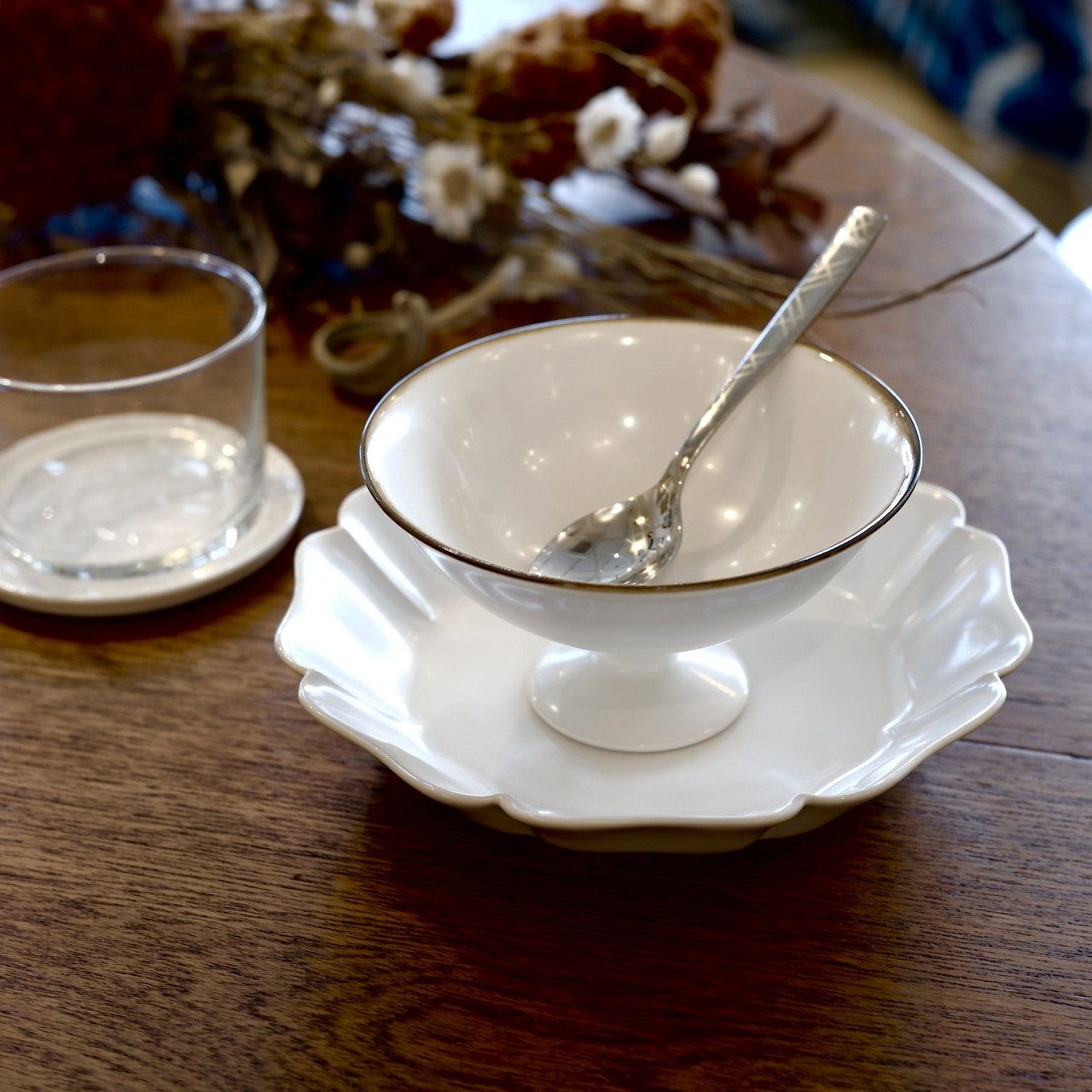 jicon Bellflower plate & bowl