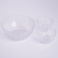 ガラスの器 紫陽花 そうめん 3点セット