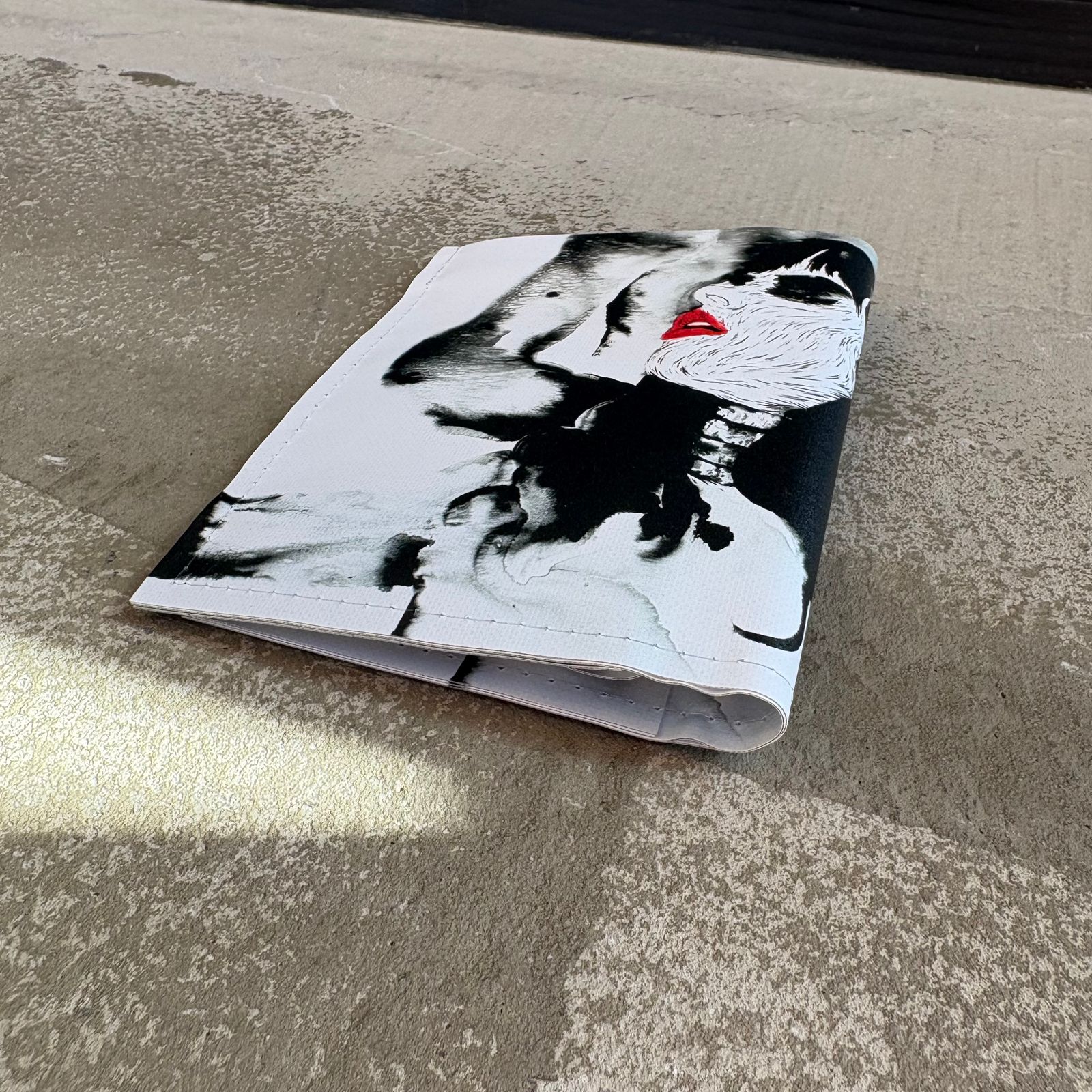 Aquvii Wallet small / RETART / 財布 (Black/White)