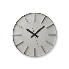 Edge clock / エッジクロック (掛け時計) アルミニウム