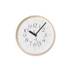 RIKI CLOCK RC / リキ クロック アールシー (電波時計) 細字 直径305mm