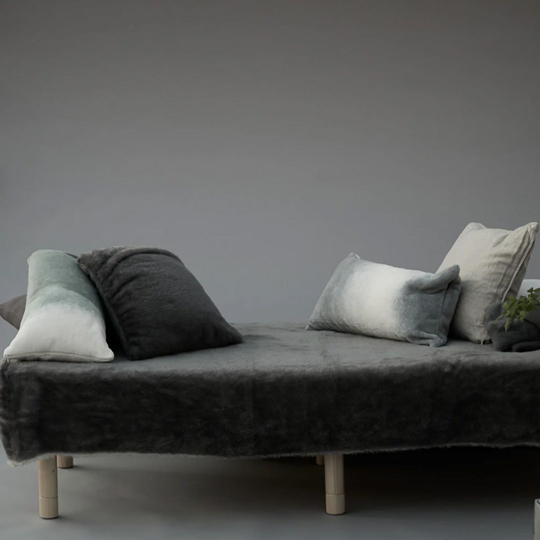 SERENE 5.0 Merino Wool New-Mayer (Gray) / メリノウールニューマイヤー(グレー) / 毛布 ブランケット / シングル