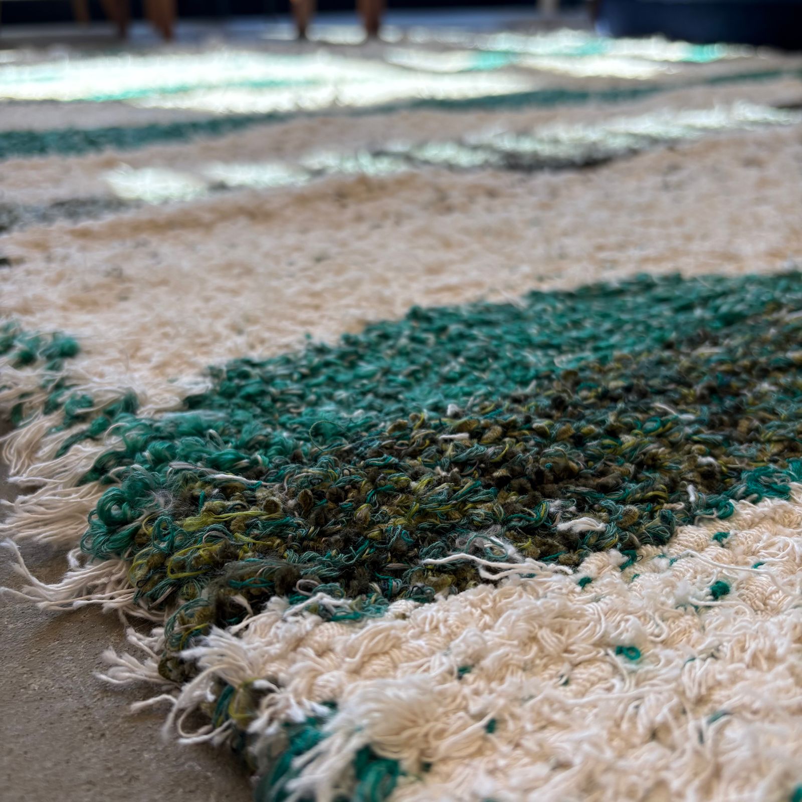 JARAPA RUG (ハラパラグ) / ARCO / スペインラグ / グリーン