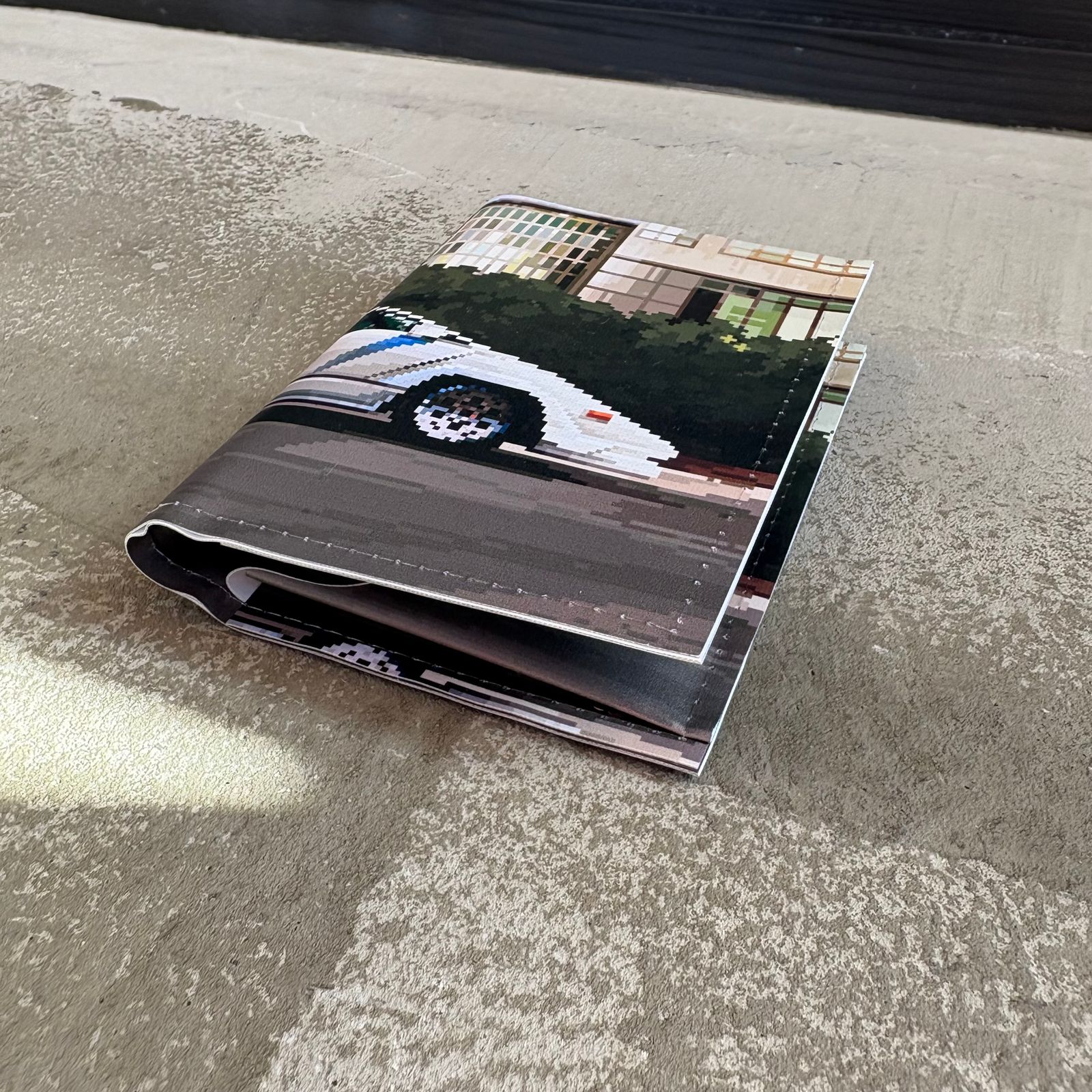 Aquvii Wallet small / RETART / 財布 (Black/White)