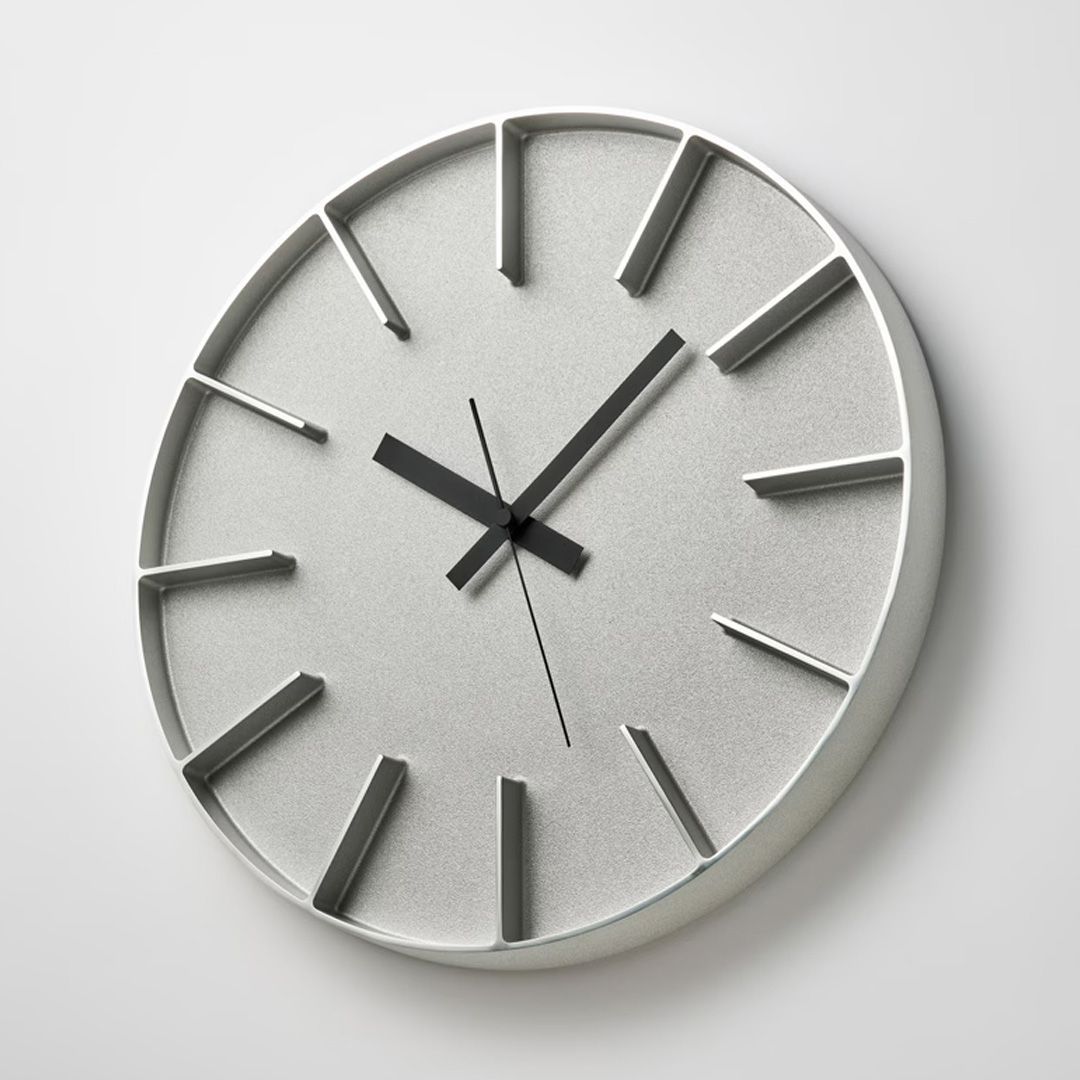 Edge clock / エッジクロック (掛け時計) アルミニウム