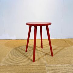 season24-8 / Stool Red / 立野木材工芸